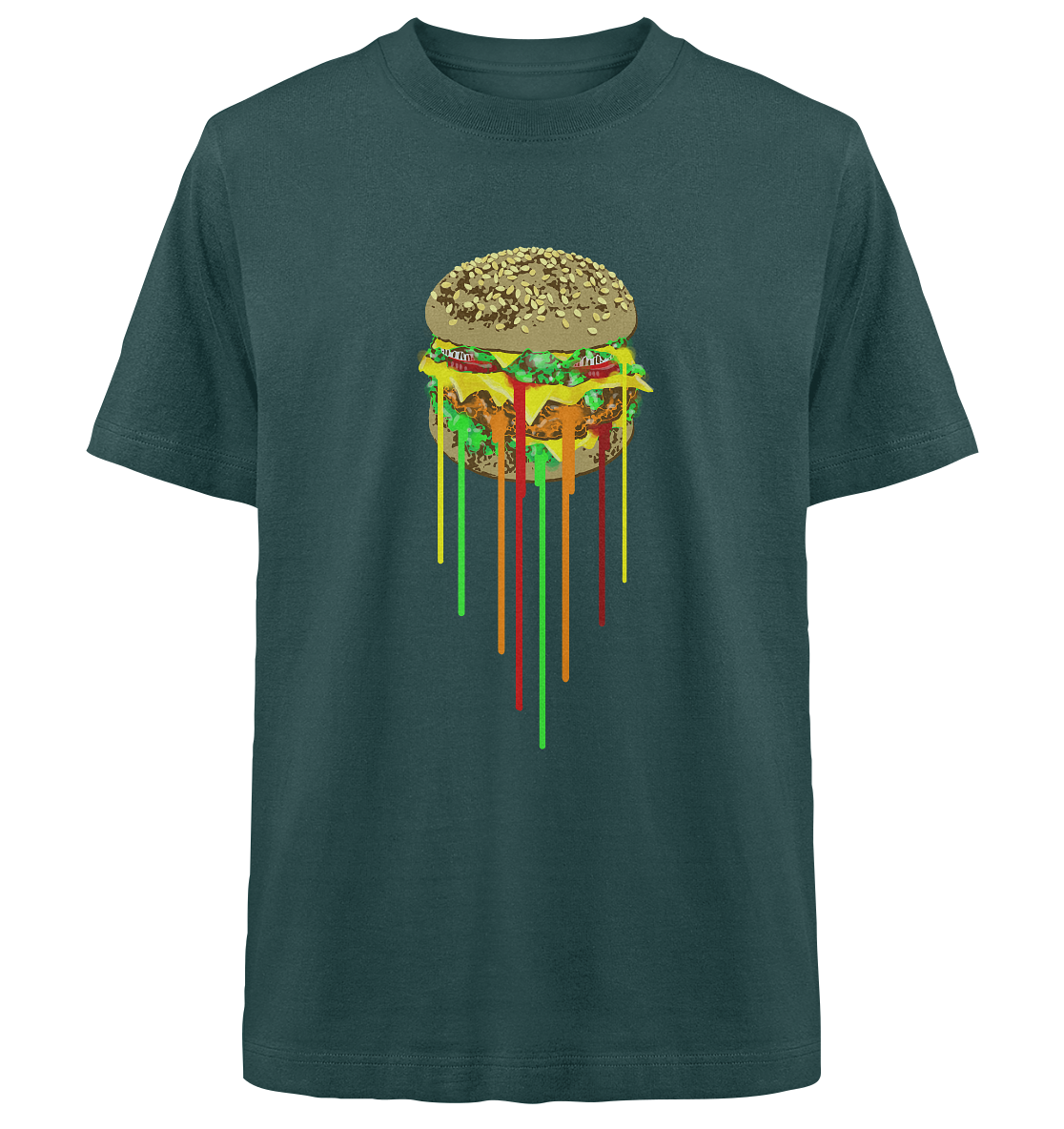 BURGER - Beach 2024 - Heavy Oversized Organic Shirt