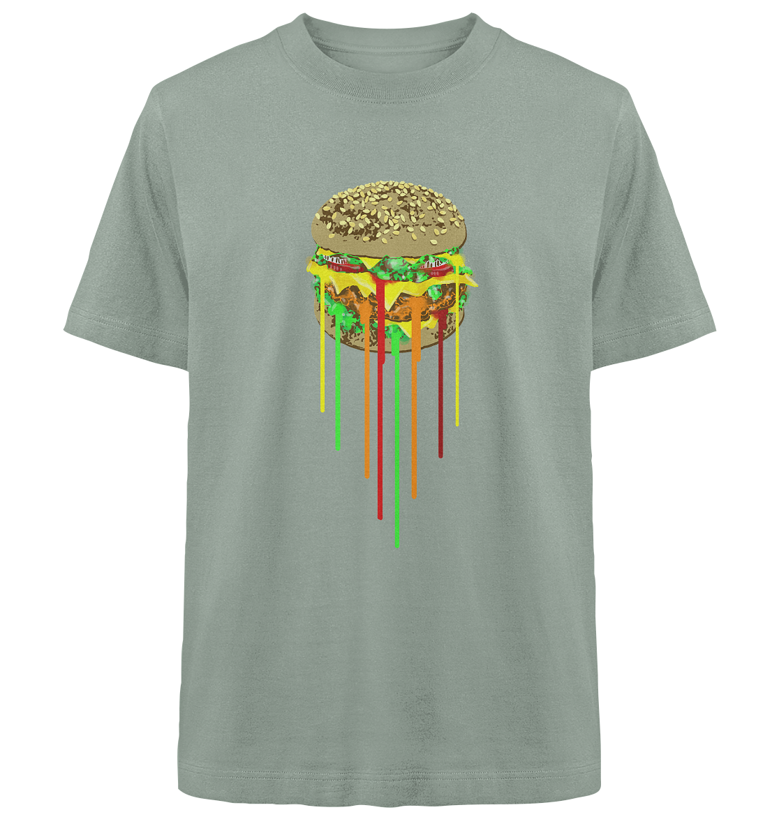 BURGER - Beach 2024 - Heavy Oversized Organic Shirt