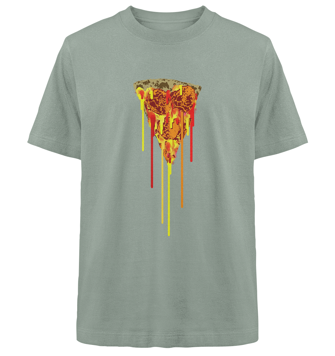 PIZZA - Beach 2024 - Heavy Oversized Organic Shirt