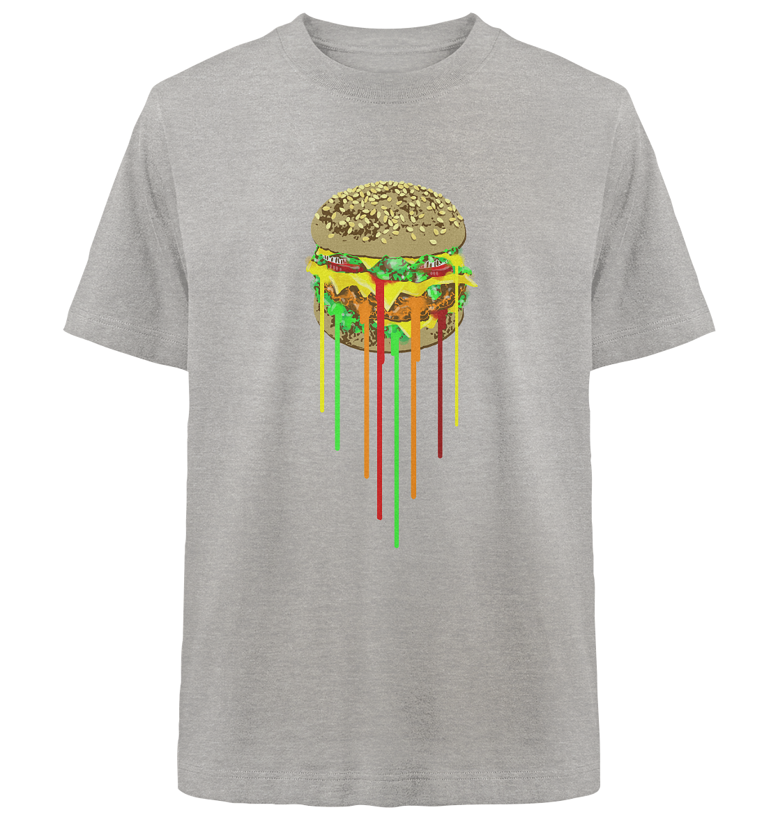 BURGER - Beach 2024 - Heavy Oversized Organic Shirt