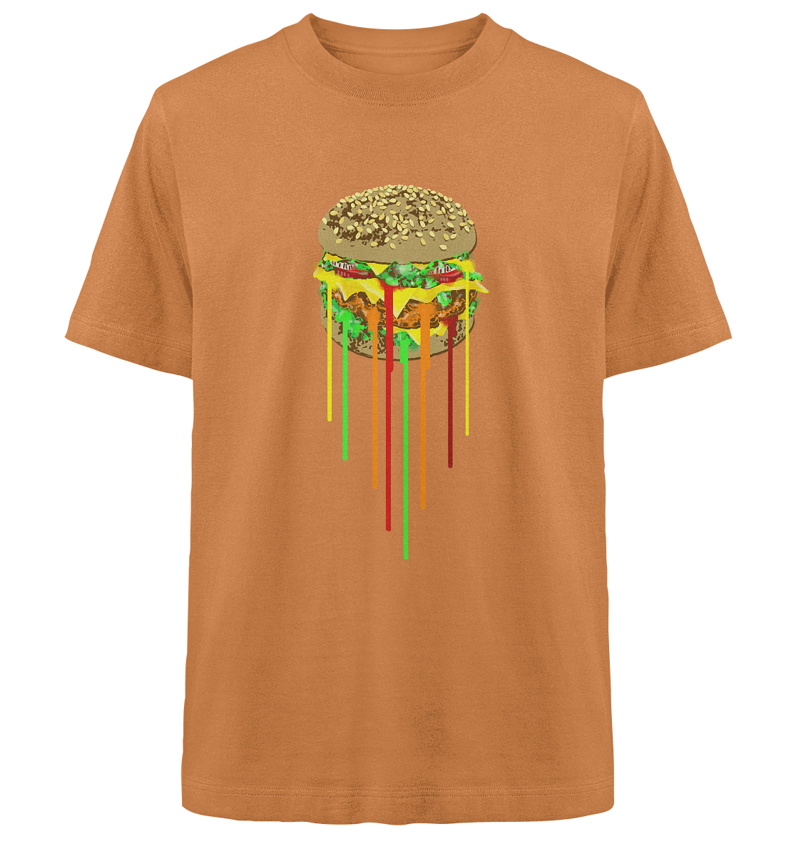 BURGER - Beach 2024 - Heavy Oversized Organic Shirt