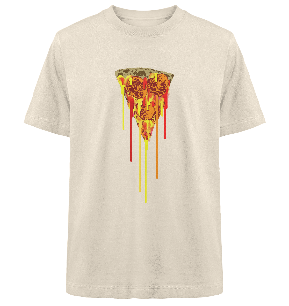 PIZZA - Beach 2024 - Heavy Oversized Organic Shirt