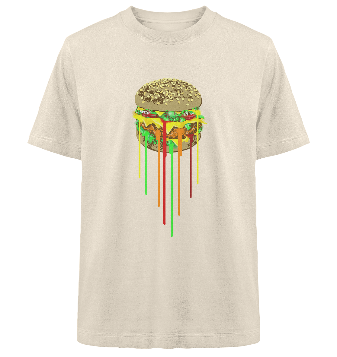 BURGER - Beach 2024 - Heavy Oversized Organic Shirt