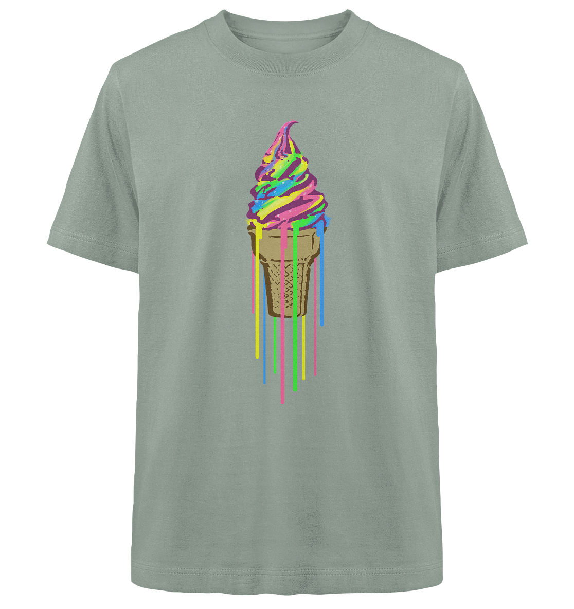 ICE CONE - Beach 2024 - Heavy Oversized Organic Shirt